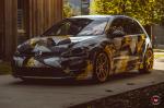 Volkswagen Golf R on Vossen Wheels (HC-3) 2017 года